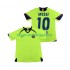 Camisola FC Barcelona Lionel Messi 10 2005 Retro Homem Equipamento Segundo 2006 Manga Curta
